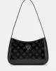 Guess Arnela Top Zıp Shoulder Bag Kadın Siyah Omuz Çantası HWTV9496170-BLO