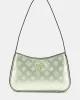Guess ARNELA TOP ZIP SHOULDER BAG Kadın Yeşil Omuz Çantası HWTG9496170-CAD