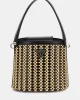 Guess ATALIA CROSSBODY BUCKET Kadın Siyah El Çantası HWWG9647030-NTB