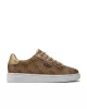 Guess Beckıe Kadın Bej Kahverengi Sneaker FL7BKIFAL12-BEIBR