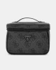 Guess BERTA TOILETRY TRAIN CASE Kadın Antrasit Makyaj Çantası TWOB8688039-CLO