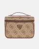Guess BERTA TOILETRY TRAIN CASE Kadın Kahverengi Makyaj Çantası TWOB8688039-LGW