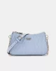 Guess BETULA MINI CROSSBODY TOP ZIP Kadın Mavi Mini Çanta HWGG9626720-STU