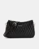 Guess BETULA MINI CROSSBODY TOP ZIP Kadın Siyah Mini Çanta HWGG9626720-BLA