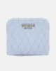 Guess BETULA SLG SMALL ZIP AROUND Kadın Mavi Cüzdan SWGG9626137-STU