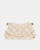 Guess BEYZA FLAP SHOULDER BAG Kadın Beyaz Omuz Çantası HWJG9627190-WLO