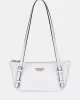 Guess CERELIA MINI SHOULDER SATCHEL Kadın Beyaz Mini Çanta HWBG9645760-WHI