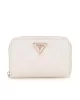 Guess CRESIDIA SLG MEDIUM ZIP AROUND Kadın Beyaz Cüzdan SWPG9349140-OFF