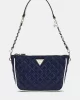 Guess CRUISE VIBE TOP ZIP SHLDR BAG Kadın Lacivert Omuz Çantası HWQG9649170-NVW