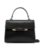 Guess Eco Aldıth Top Handle Flap Kadın Siyah El Çantası HWEVG964120-BLA