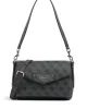 Guess Eco Brenton Flap Shoulder Bag Kadın Antrasit Omuz Çantası HWEBG839019-CLO