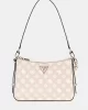 Guess Eco Erıca Top Zıp Shoulder Bag Kadın Bej Omuz Çantası HWEPG951018-SDL