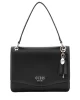 Guess ECO EVAINE TOP HANDLE FLAP Kadın Siyah El Çantası HWEVG953520-BLA