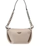 Guess ECO EVAINE TOP ZIP SHLDR BAG Kadın Krem Omuz Çantası HWEVG953517-STO