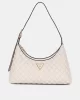 Guess ECO RIANEE SHOULDER BAG Kadın Krem Omuz Çantası HWEQG954117-STO