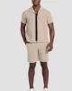 Guess SS BARON TEXTURED KNIT SHIRT Erkek Haki Gömlek M5GP21KCRY0-A90N