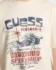 Guess GO PRINTED MUSCLE TEE Erkek Krem T-shirt M5GI65K8FQ4-G053