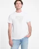 Guess SS CN FLOWER EMBRO TEE Erkek Beyaz T-shirt M5GI16K8FQ4-G011