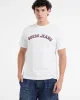Guess Jeans GJ SS CN REG COLLEGIATE TEE Erkek Beyaz T-shirt M5RI75K8FQ4-G011