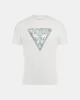 Guess Ss Cn Trıangle Tee Erkek Beyaz T-Shirt M5GI06I3Z14-G011