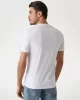 Guess Ss Cn Trıangle Tee Erkek Beyaz T-Shirt M5GI06I3Z14-G011
