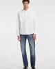 Guess Jeans GJ LS REG POCKETS SHIRT Erkek Beyaz Gömlek M4YH37WGCF1-G011