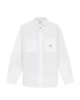 Guess Jeans GJ LS REG POCKETS SHIRT Erkek Beyaz Gömlek M4YH37WGCF1-G011