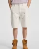 Guess GO PANEL CARPENTER SHORT Erkek Beyaz Şort M5GG40D5C2B-GWEC