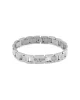 Guess Erkek Metalik Gri Bileklik JGUJUMB01342JWSTTU