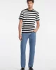 Guess Jeans GJ SS CN REG STRIPED YD TEE Erkek Çok Renkli T-shirt M4YI84K9XF1-S052