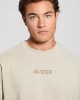 Guess Dalım Cn T-Shırt Erkek Krem T-Shirt Z4BI00KCE21-G1CA