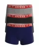 Guess BRIAN HERO BOXER TRUNK 3 PACK Erkek Gri Boxer U97G01KCD31-HE90