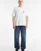 Guess Jeans GJ SS CN OS GJ81 TEE Erkek Beyaz T-shirt M5RI73K8FQ4-G011