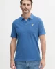 Guess SS BASIC GD POLO Erkek Lacivert T-shirt F5GP00K9WF1-G7T2