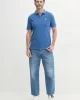 Guess SS BASIC GD POLO Erkek Lacivert T-shirt F5GP00K9WF1-G7T2