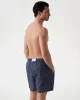 Guess SWIMTRUNK MEDIUM WILD PALMS Erkek Mavi Mayo F5GT08WH3Z0-P7WY