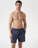 Guess SWIMTRUNK MEDIUM WILD PALMS Erkek Mavi Mayo F5GT08WH3Z0-P7WY