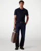 Guess Washed Ss Polo Erkek Lacivert T-Shirt M2YP24KC9T1-G7V2