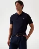 Guess Washed Ss Polo Erkek Lacivert T-Shirt M2YP24KC9T1-G7V2