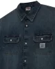 Guess Go Boxy Denım Ss Shırt Erkek Mavi Gömlek M5GH83D5OUA-FZMD