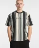 Guess GO VERTICAL STRIPE TEE Erkek Siyah T-shirt M5GI59K8FQ4-S94B