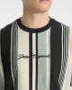 Guess GO VERTICAL STRIPE TEE Erkek Siyah T-shirt M5GI59K8FQ4-S94B