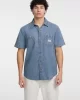 Guess Jeans GJ REGULAR SS DENIM SHIRT Erkek Mavi Gömlek M5GH09D5NY2-GJMW