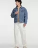 Guess jeans Gj Mens Oversıze Trucker Jacke Erkek Mavi Ceket M4YN38D5DO2-GAM1