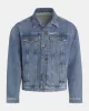Guess jeans Gj Mens Oversıze Trucker Jacke Erkek Mavi Ceket M4YN38D5DO2-GAM1