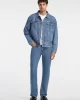 Guess jeans Gj Mens Oversıze Trucker Jacke Erkek Mavi Ceket M4YN38D5DO2-GAM1