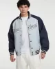 Guess Jeans GJ RAGLAN BOMBER WITH PATCH Erkek Mavi Ceket M5GL32WHAA2-G7O7