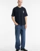 Guess Jeans GJ SS CN OS GJ81 TEE Erkek Mavi T-shirt M5RI73K8FQ4-A71W