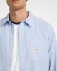 Guess Jeans GJ LS REG POCKETS SHIRT Erkek Mavi Gömlek M4YH37WGCF1-G76S