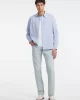 Guess Jeans GJ LS REG POCKETS SHIRT Erkek Mavi Gömlek M4YH37WGCF1-G76S